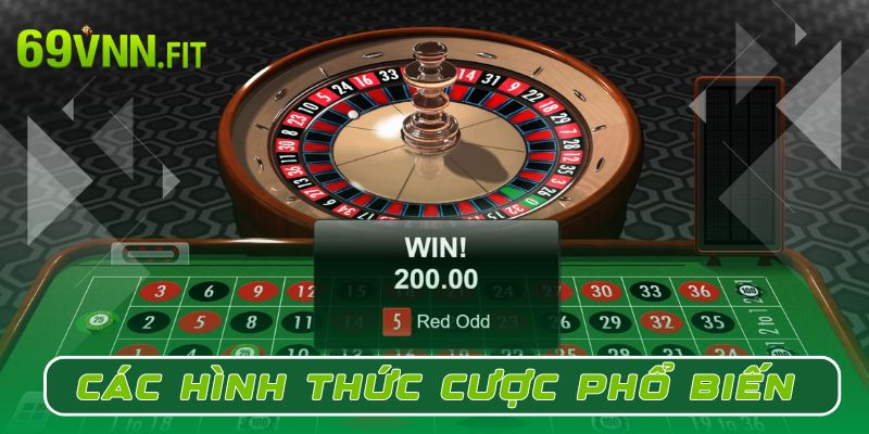 Các hình thức cược phổ biến trong game 