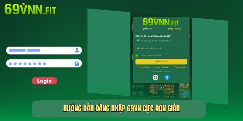 Hướng dẫn đăng nhập 69VN cực đơn giản