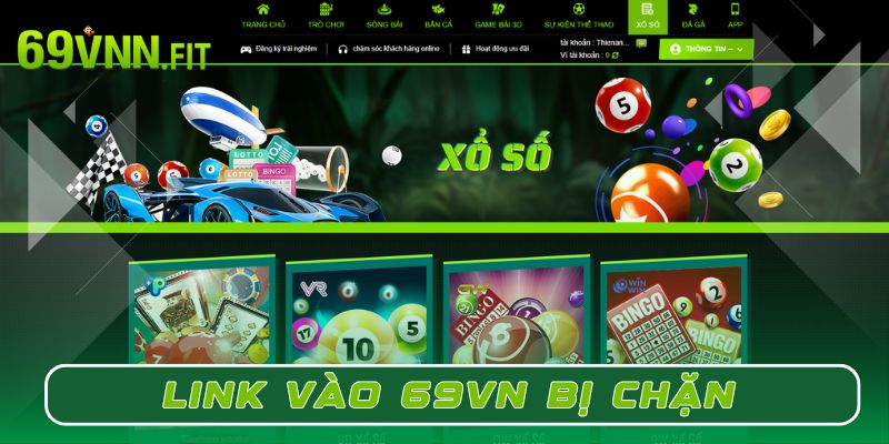 Link vào 69VN bị chặn tại Việt Nam